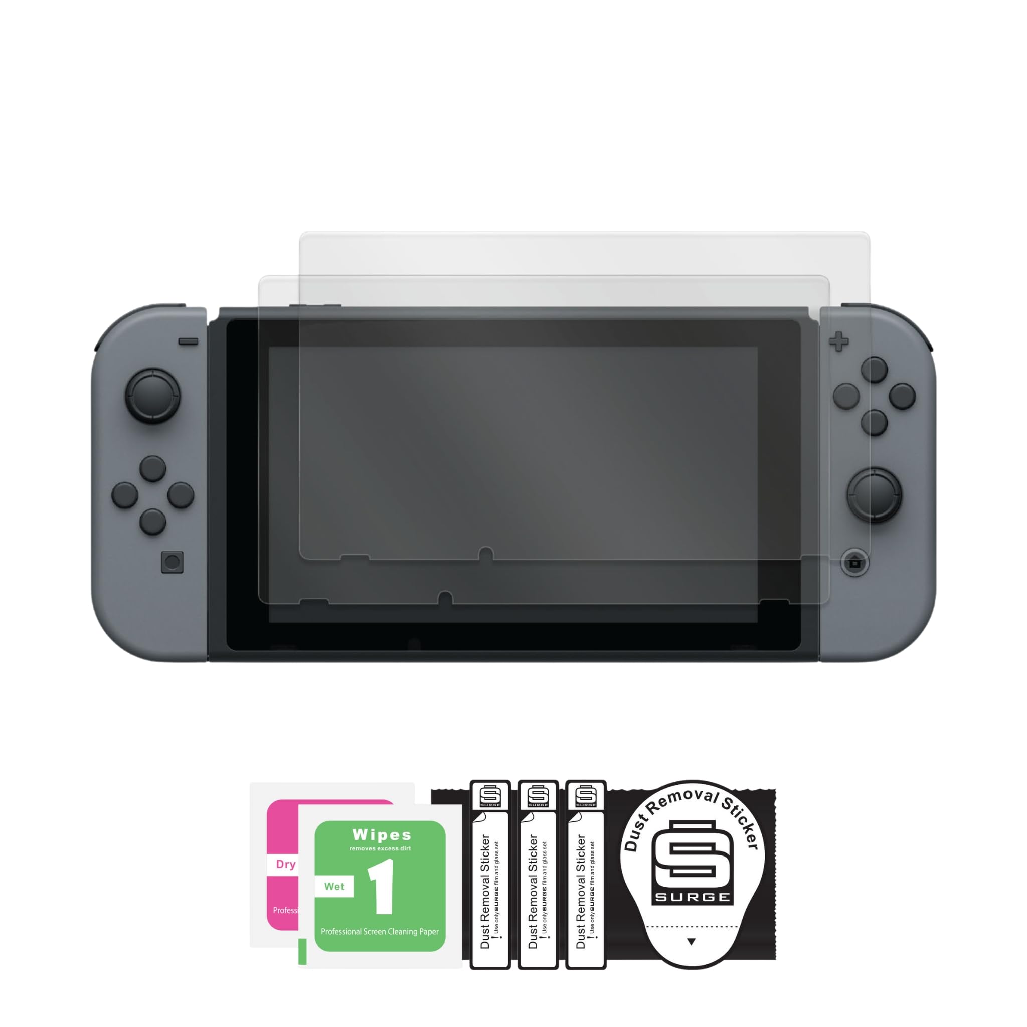 その他 Nintendo Switch Screen Guard Nintendo Switch Screen Protector, 9H Tempered Glass, 2 Pack